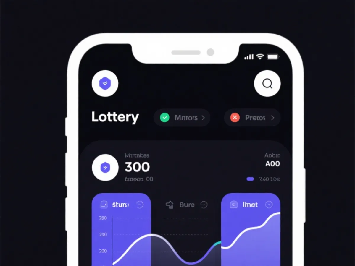 福彩3D App 界面示意