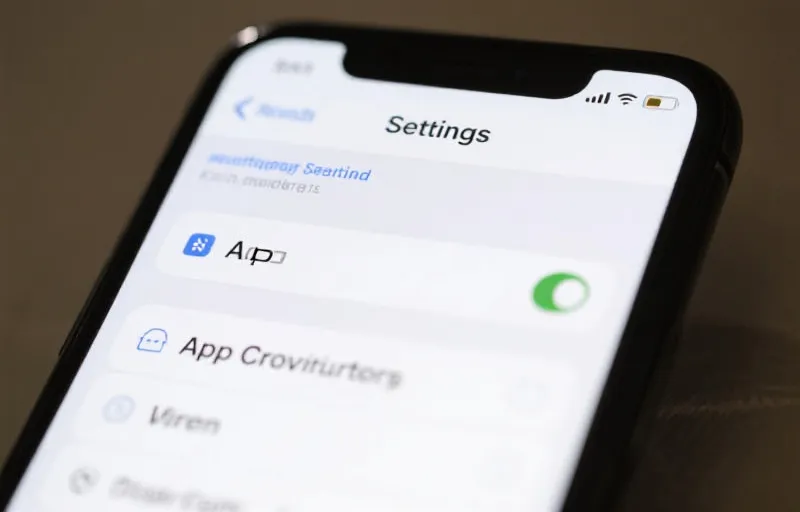 移动设备权限设置示意图